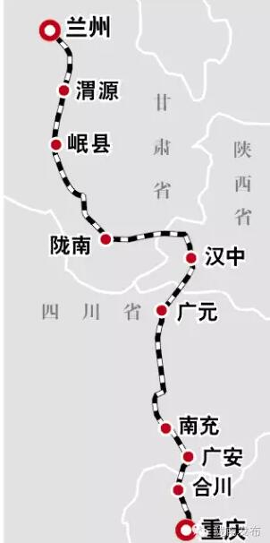 最新！蘭渝鐵路路基工程完成，廣元至重慶北段項目招標